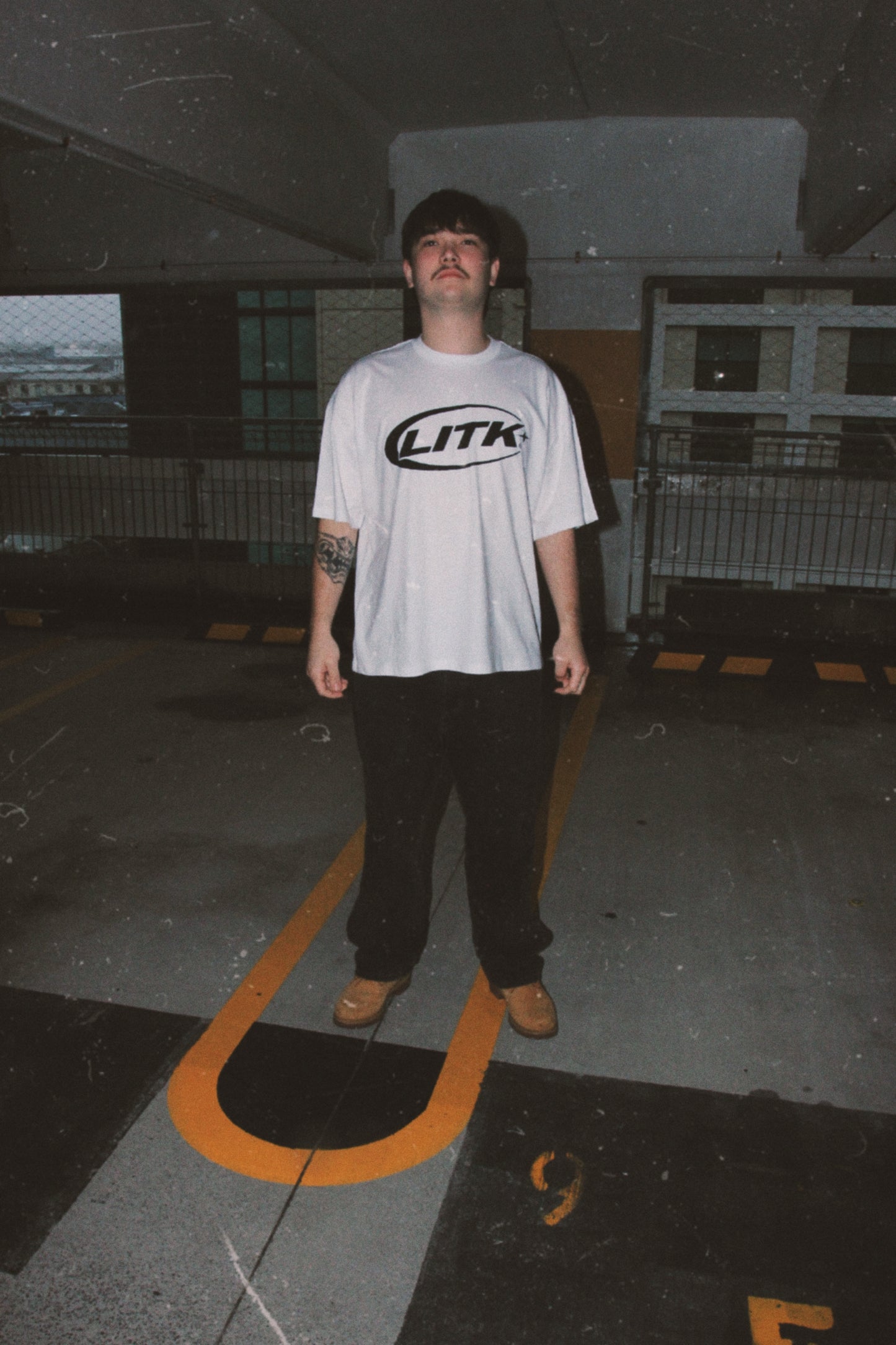 Litk Oversized Tee (White)