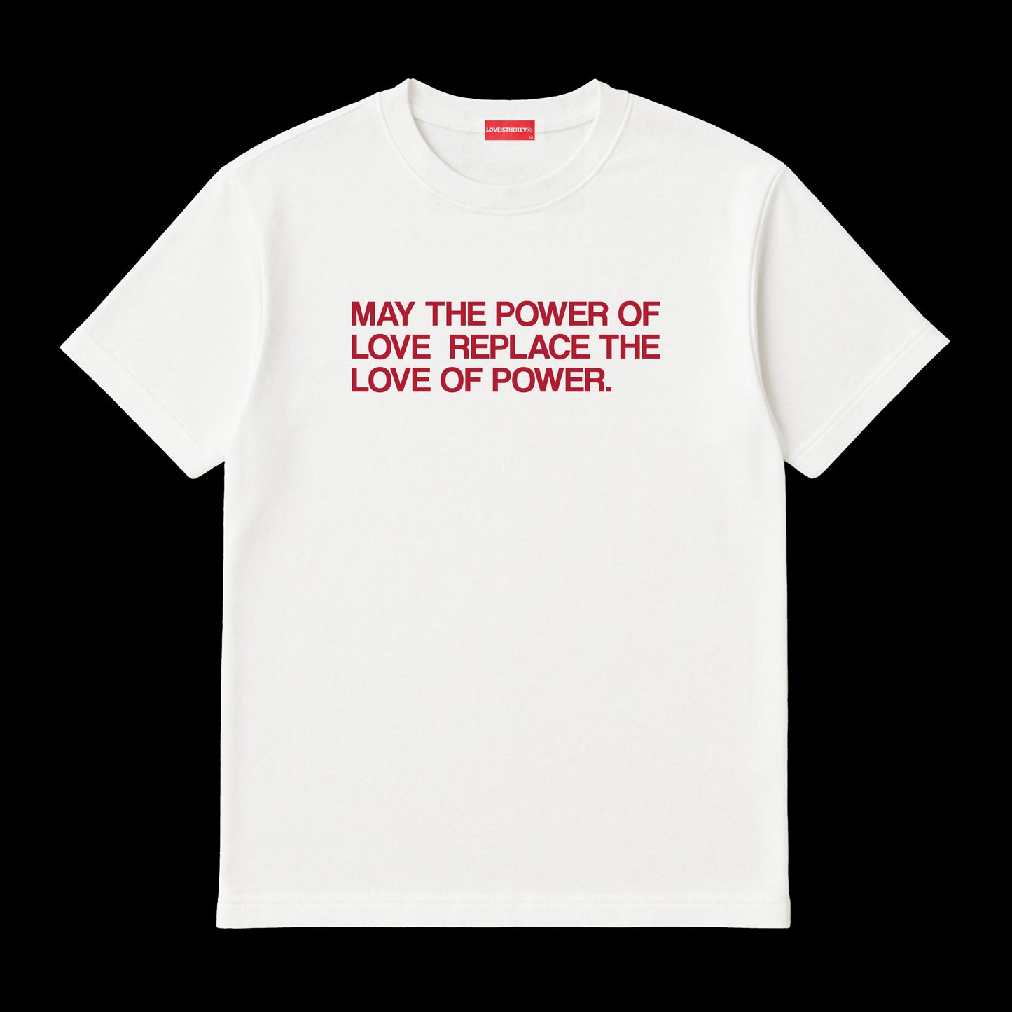 Power Of Love Tee (White)