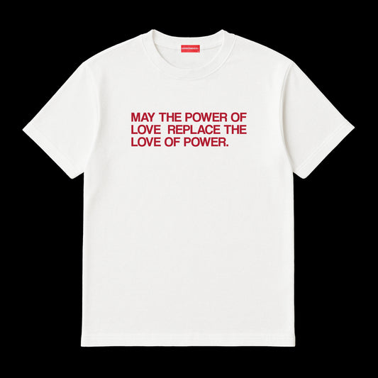 Power Of Love Tee (White)